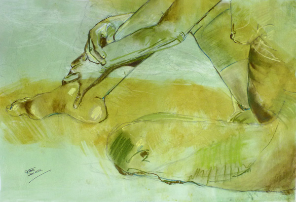 Resting Hands & Foot