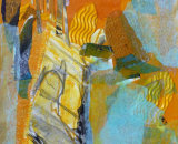 Sunlit Churchyard (Collage)