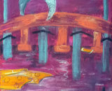 Thames View (Pastel)