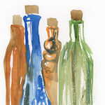 BOTTLES fine art print v003