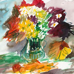 AUTUMNAL STILL LIFE II art print h003
