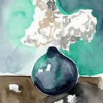 WHITE LILACS art print v009