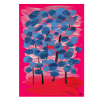 Red Trees art print buy online wall art poster home decor art painting for sale anton maliar affordable cheap
