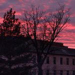 OLD FACTORY SUNSET art print v006