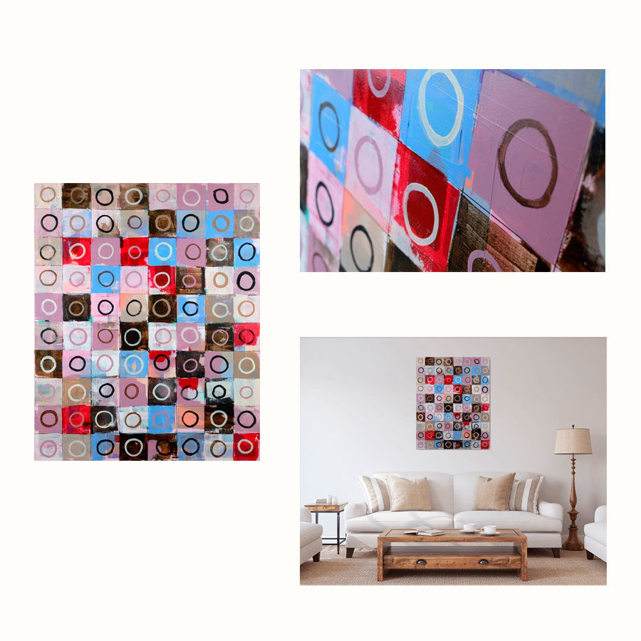 Abstratc Large Painting