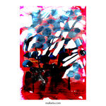 Red And Blue art print buy online wall art poster home decor art painting for sale anton maliar affordable cheap
