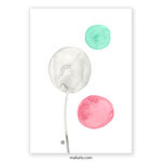 Balloons art print buy online wall art poster home decor art painting for sale anton maliar affordable cheap
