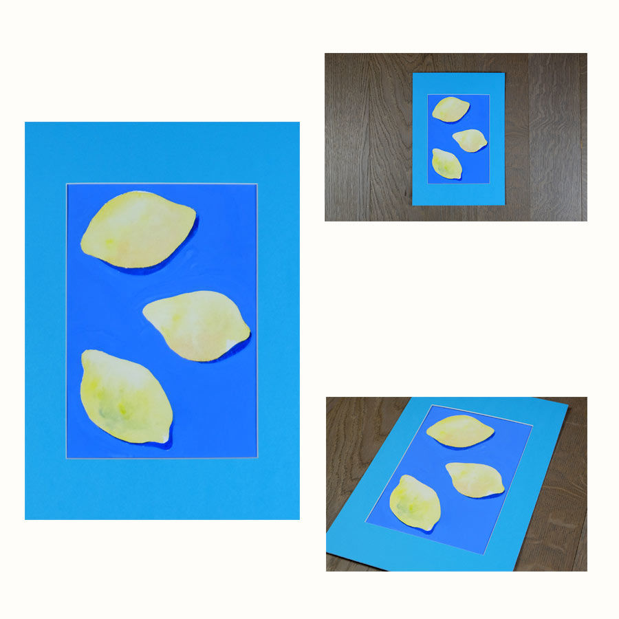 original lemons painting