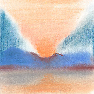 Mountain Lake Sunrise