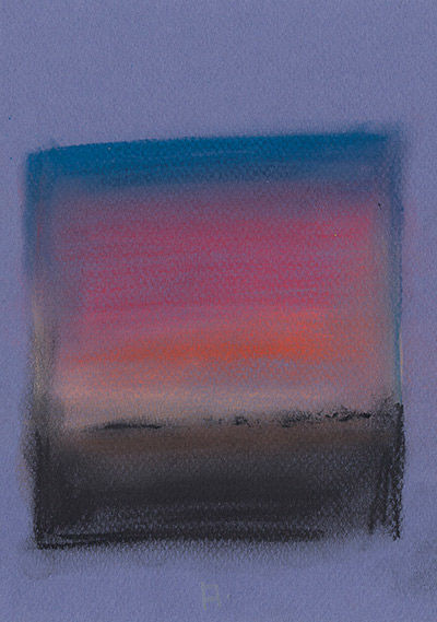 Sunset in Savanna Desert