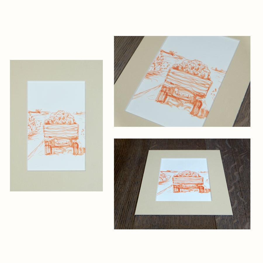 original art drawing