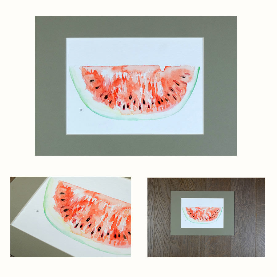 original watermelon painting
