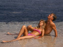 YOUN COUPLE ON BEACH