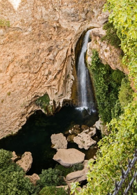 Waterfall at Ronda