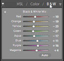 HSL/Color/B&Wpanel?
