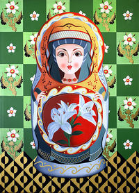 Ranworth Rose & Lily. Russian Doll.