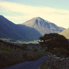 1982 Evening view of Great Gable