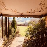 View from the front door