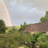 The Art Cottage is at the bottom of the rainbow
