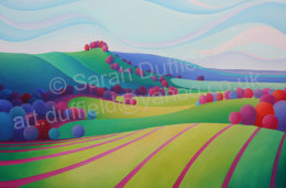 "To Chanctonbury" Greeting Card or Mini Print