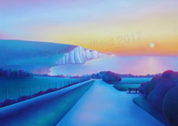 "All the way there and Back Again" part 1. Greeting Card or Mini print