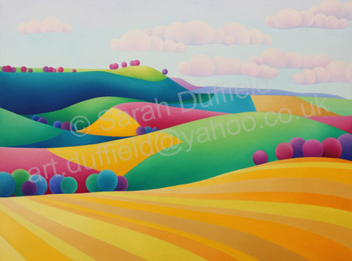 "To Cissbury" Greeting Card or Mini Print