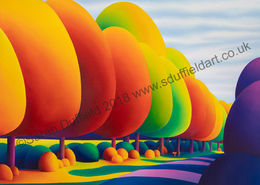 "Autumn Sentinels" Greeting Card or Mini Print