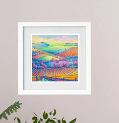 ""From Beeding Hill to Steyning Bowl" Stripy Downs series number 1