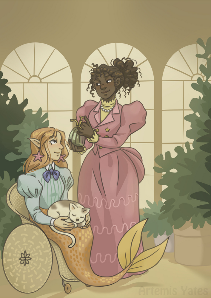 Cosy Fantasy Book Cover Example