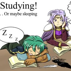 Fire Emblem Ephraim and Lyon
