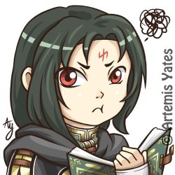 Fire Emblem Grumpy Soren Chibi