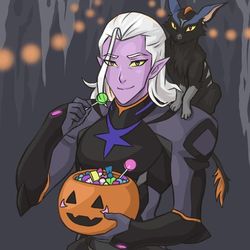 Voltron Halloween Lotor and Kova