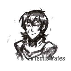 Voltron Keith Sketch