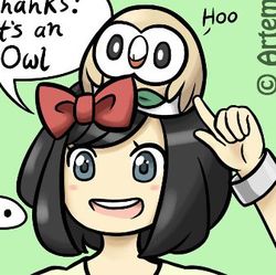 Pokémon Rowlet comic