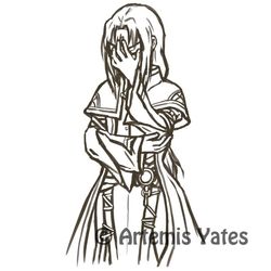 Fire Emblem Soren facepalm