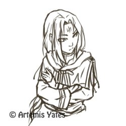 Fire Emblem Soren sketch 1