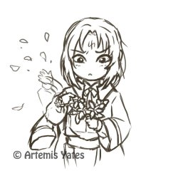 Fire Emblem Soren sketch 2