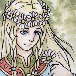 Spring time Baldr ACEO