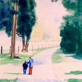 He Aint Heavy - gouache