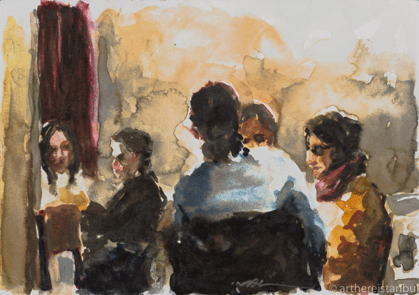 21x29,7 cm, water color on paper
