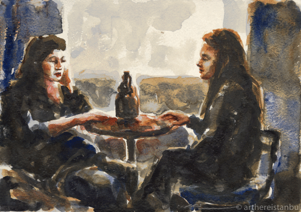 21x29,7 cm, water color on paper