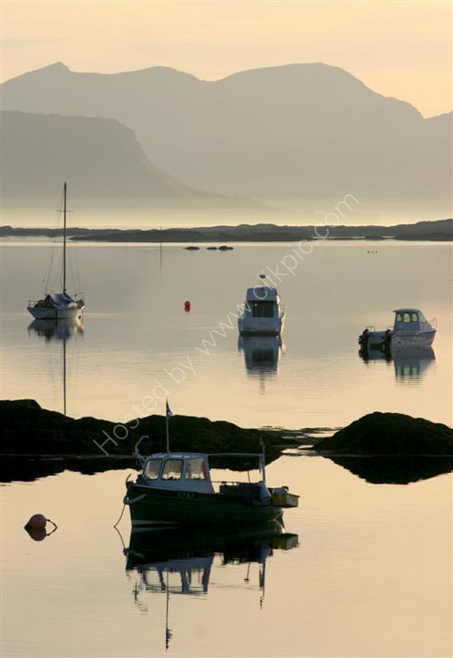 Evening light Arisaig