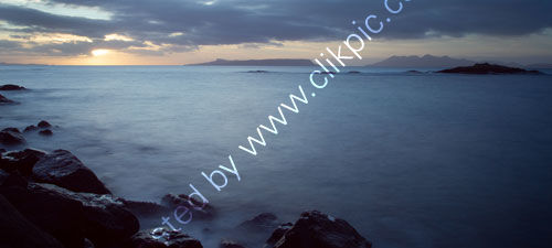 Eigg and Rum from Mallaig