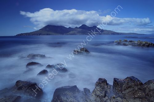 Milky sea towards Rum
