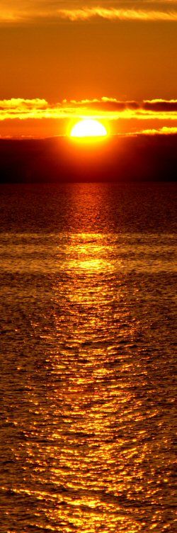 morecambe bay sunset