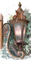 STREET LANTERN - Original Watercolor Painting by PaintisPassion STREET LANTERN - Original Watercolor Painting by PaintisPassion 44
