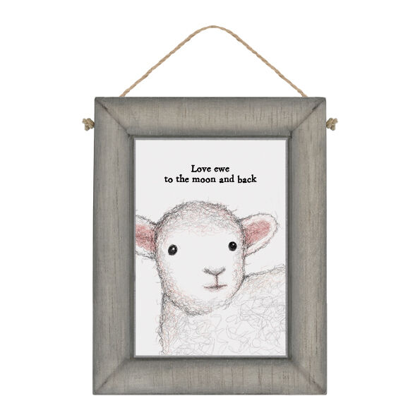 Love ewe to the moon and back.