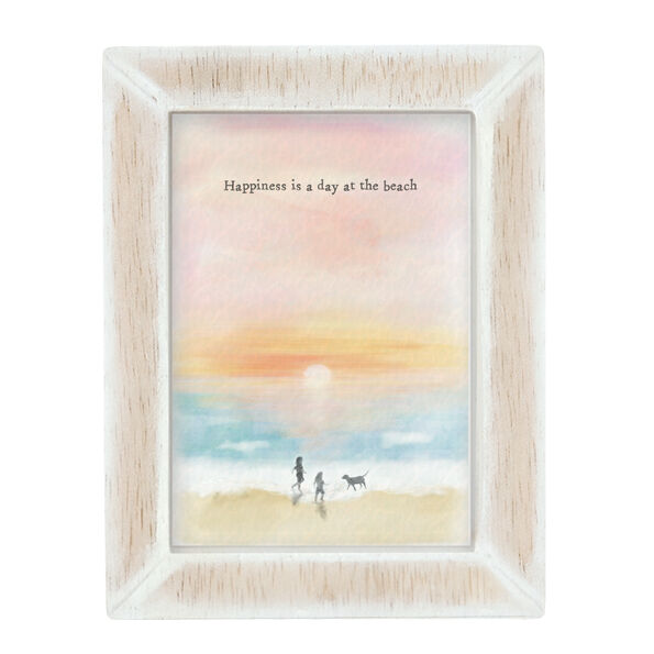 Happiness is a day at the beach.