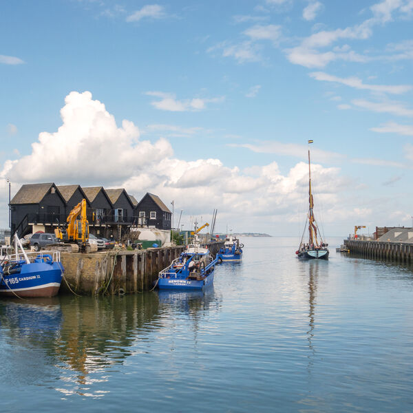 Greta and Whitstable Harbour