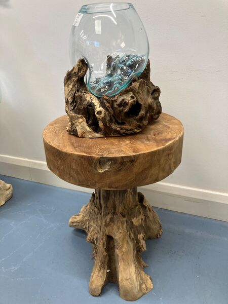 Recycled Glass & Root Bowl - Medium